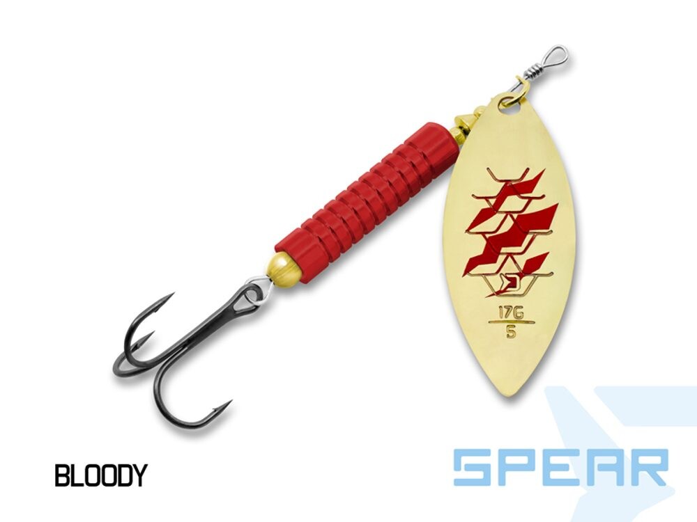 Delphin Třpytka Spear Bloody - vel.0  3g