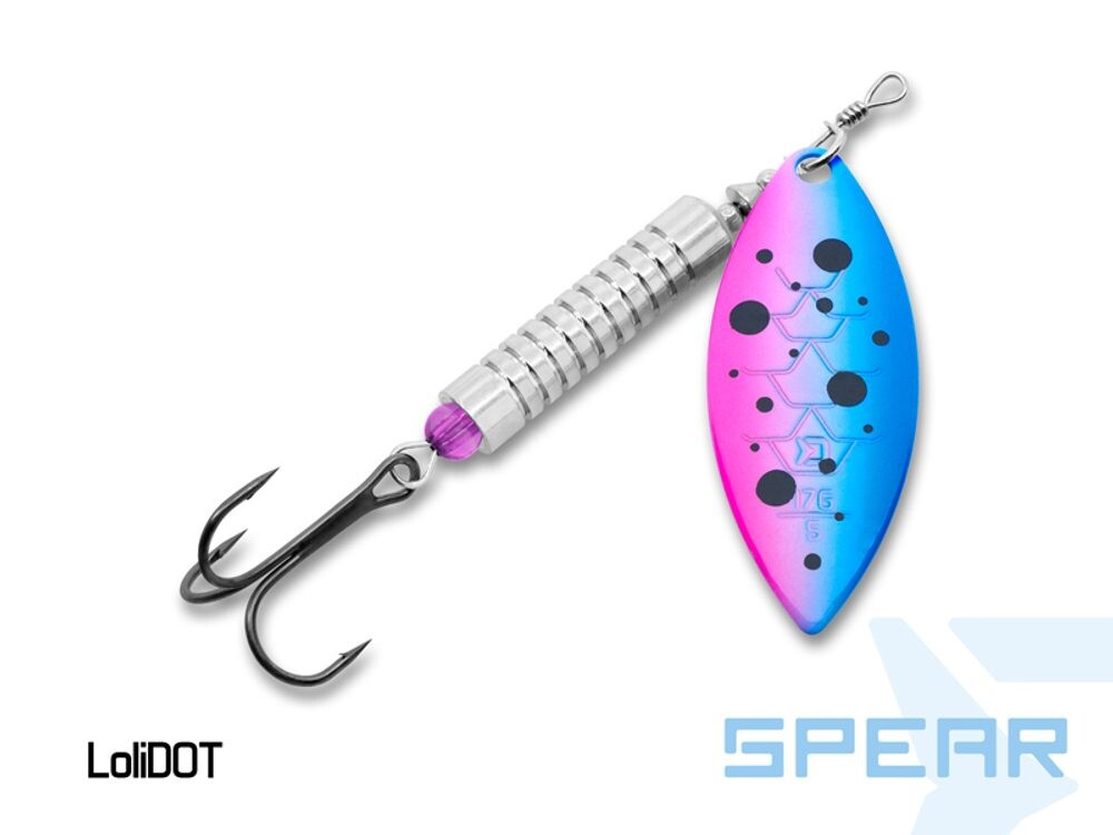 Delphin Třpytka Spear LoliDot - vel.0  3g