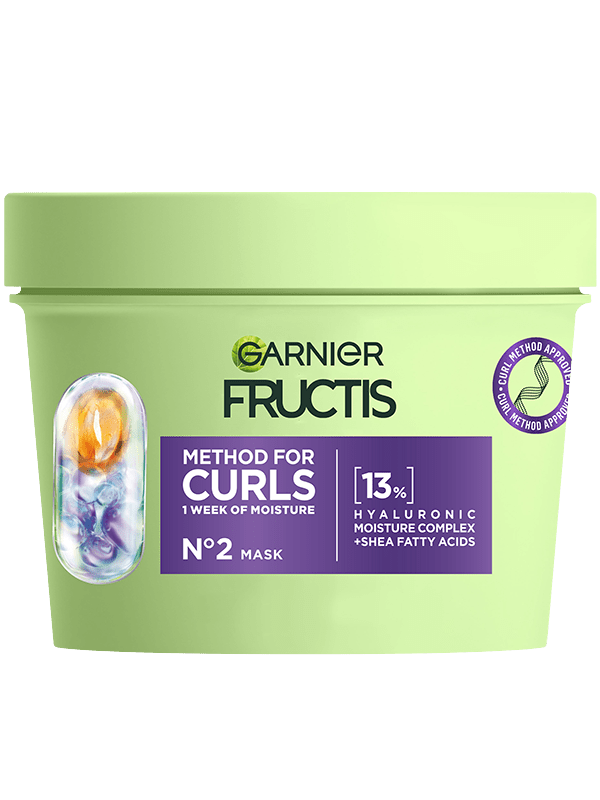 GARNIER Fructis Curls Method hydratační maska pro vlnité a kudrnaté vlasy 370 ml