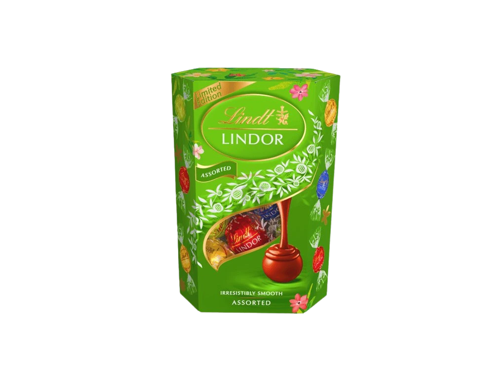 LINDT Lindor Limitovaná edice zelená 200 g