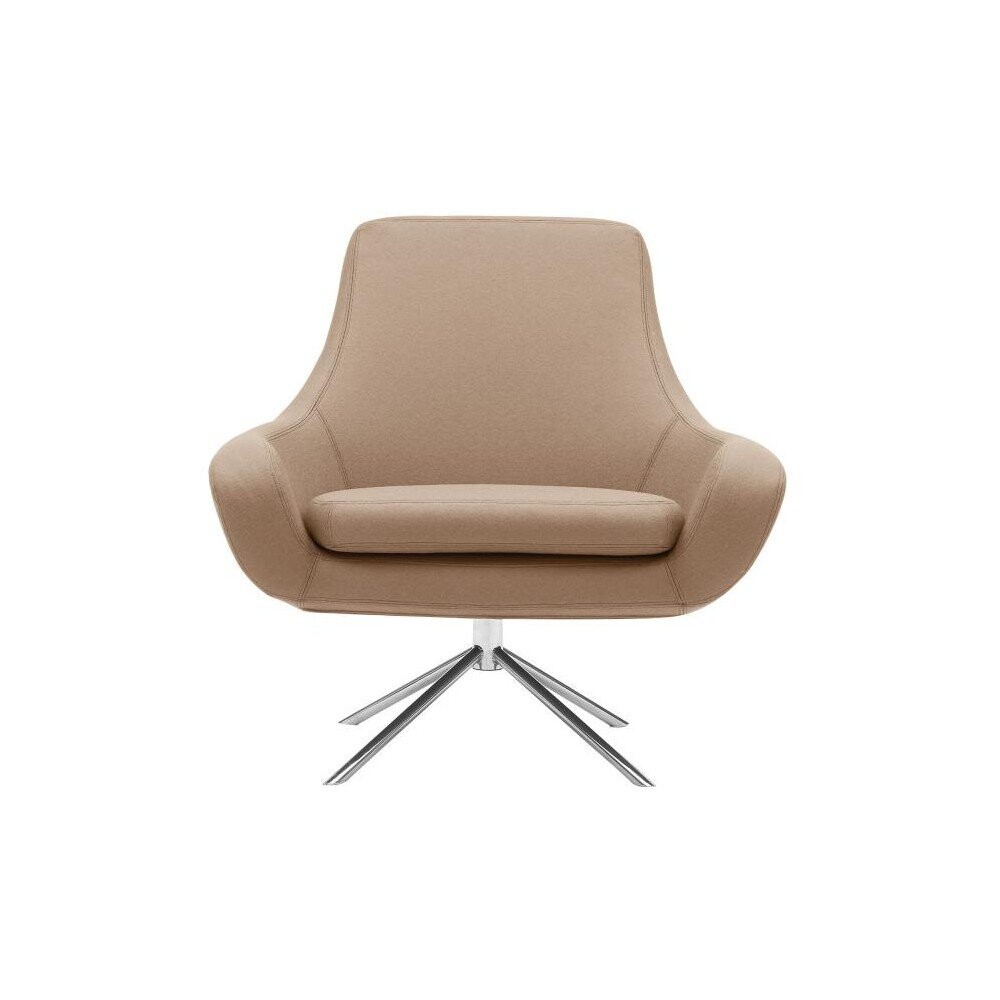Béžové otočné křeslo Softline Noomi Swivel