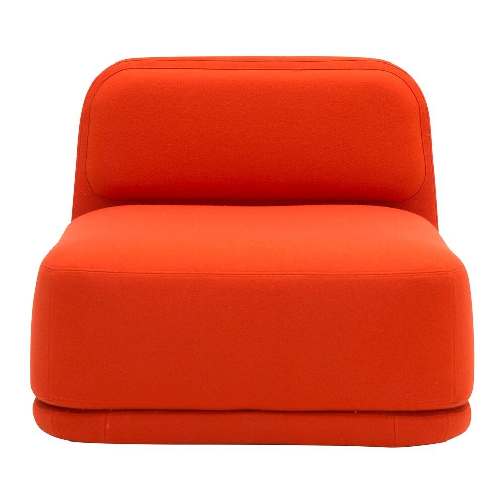 Oranžové křeslo Softline Standby Low