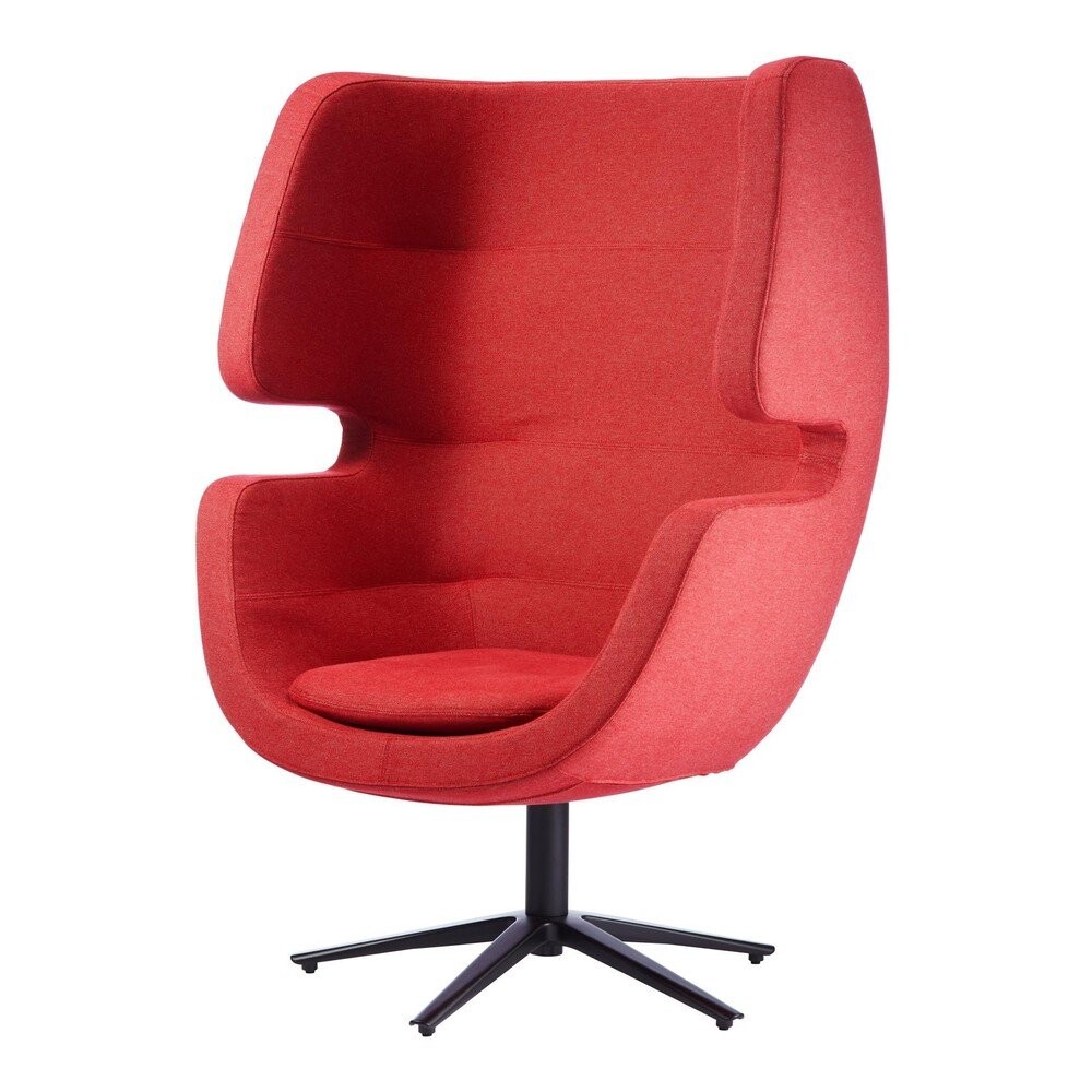 Oranžové otočné křeslo Softline Moai