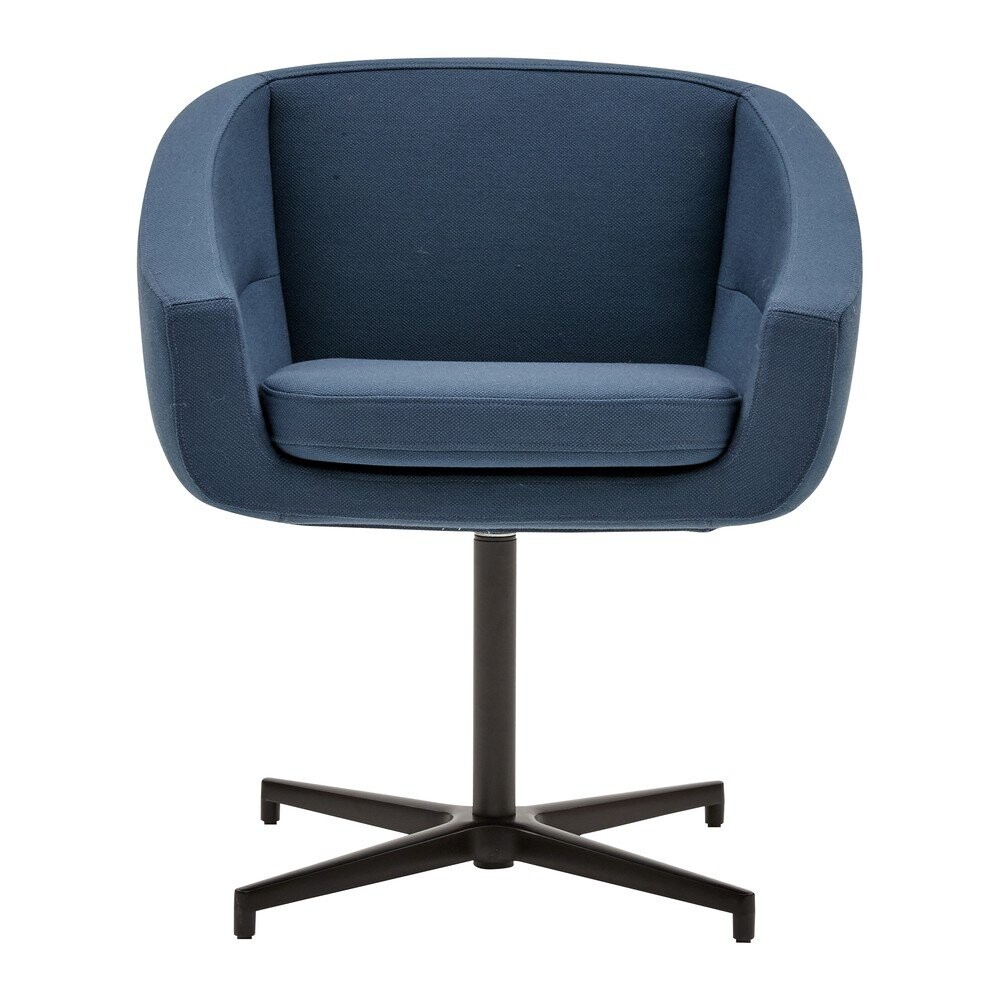 Modré otočné křeslo Softline Aiko Swivel