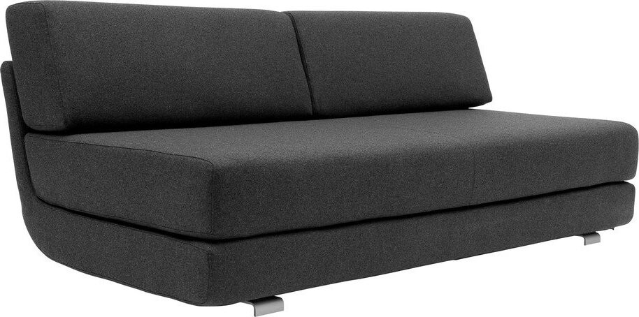 Tmavě šedá rozkládací pohovka Softline Lounge