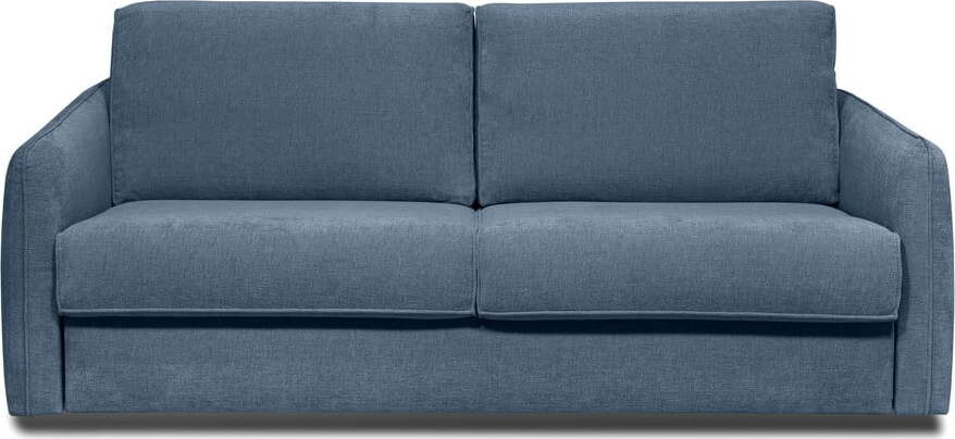 Modrá žinylková pohovka na každodenní spaní/rozkládací 189 cm Storm - II. jakost – Scandic