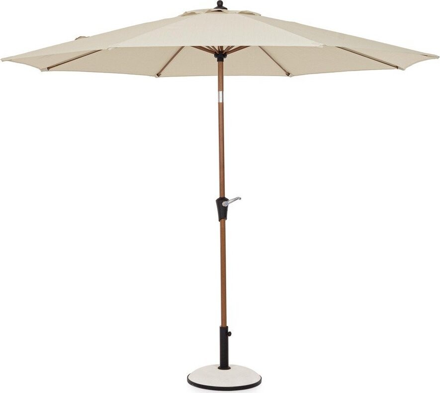 Béžový slunečník ø 300 cm Palinuro – Bizzotto
