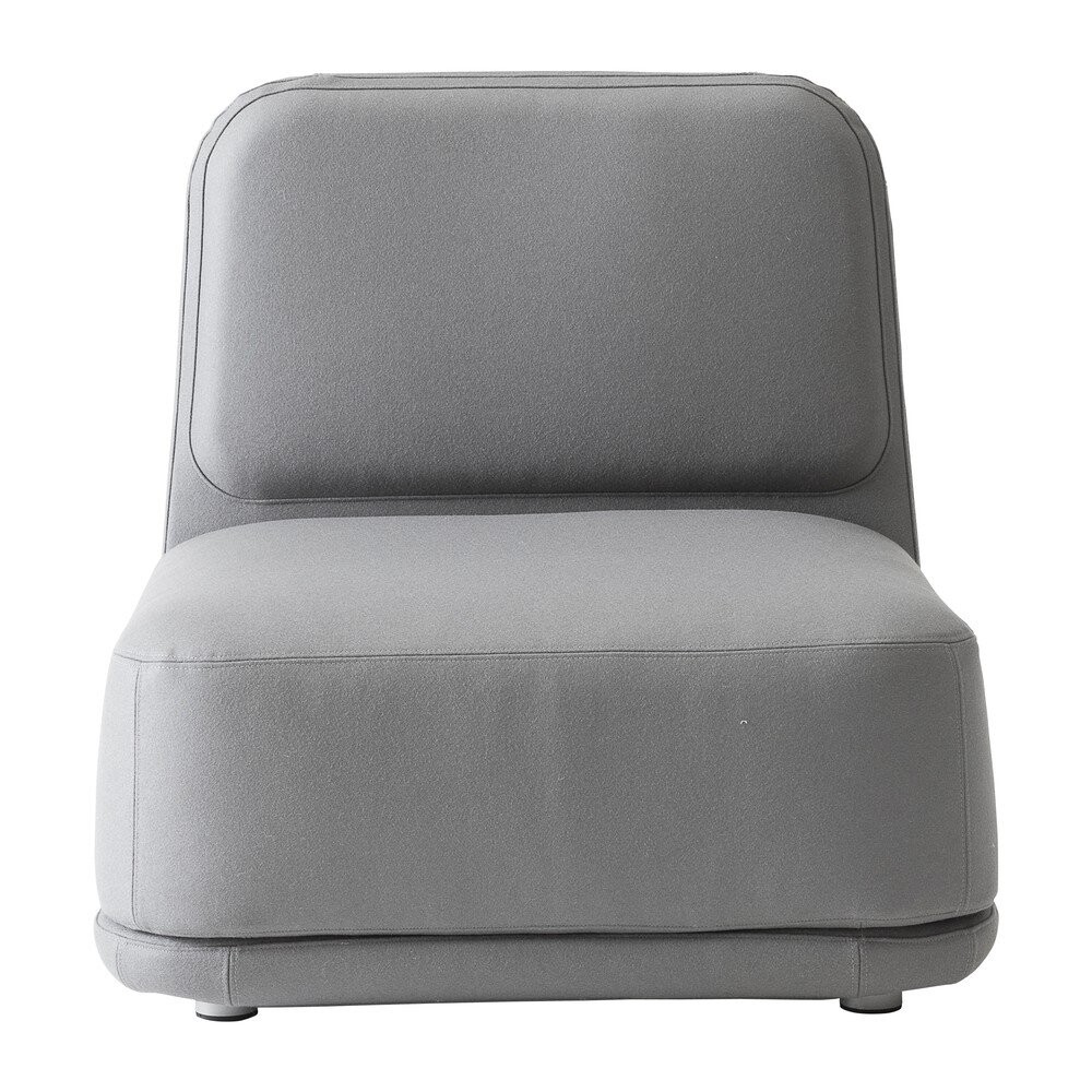 Šedé křeslo Softline Standby Medium