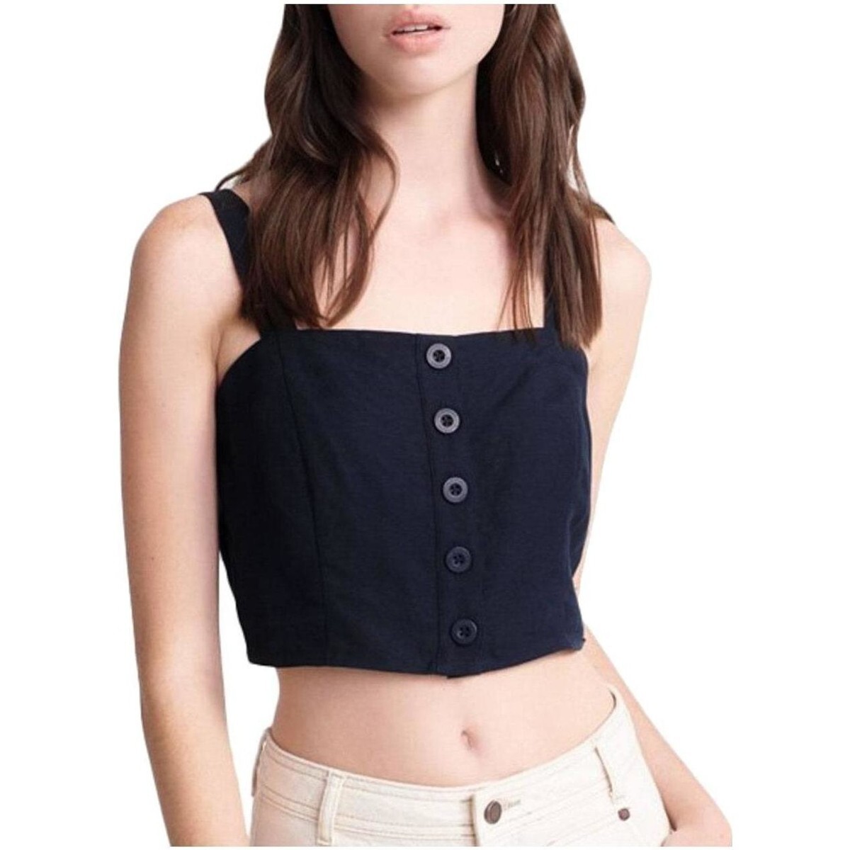 Superdry  W6010112A  Modrá