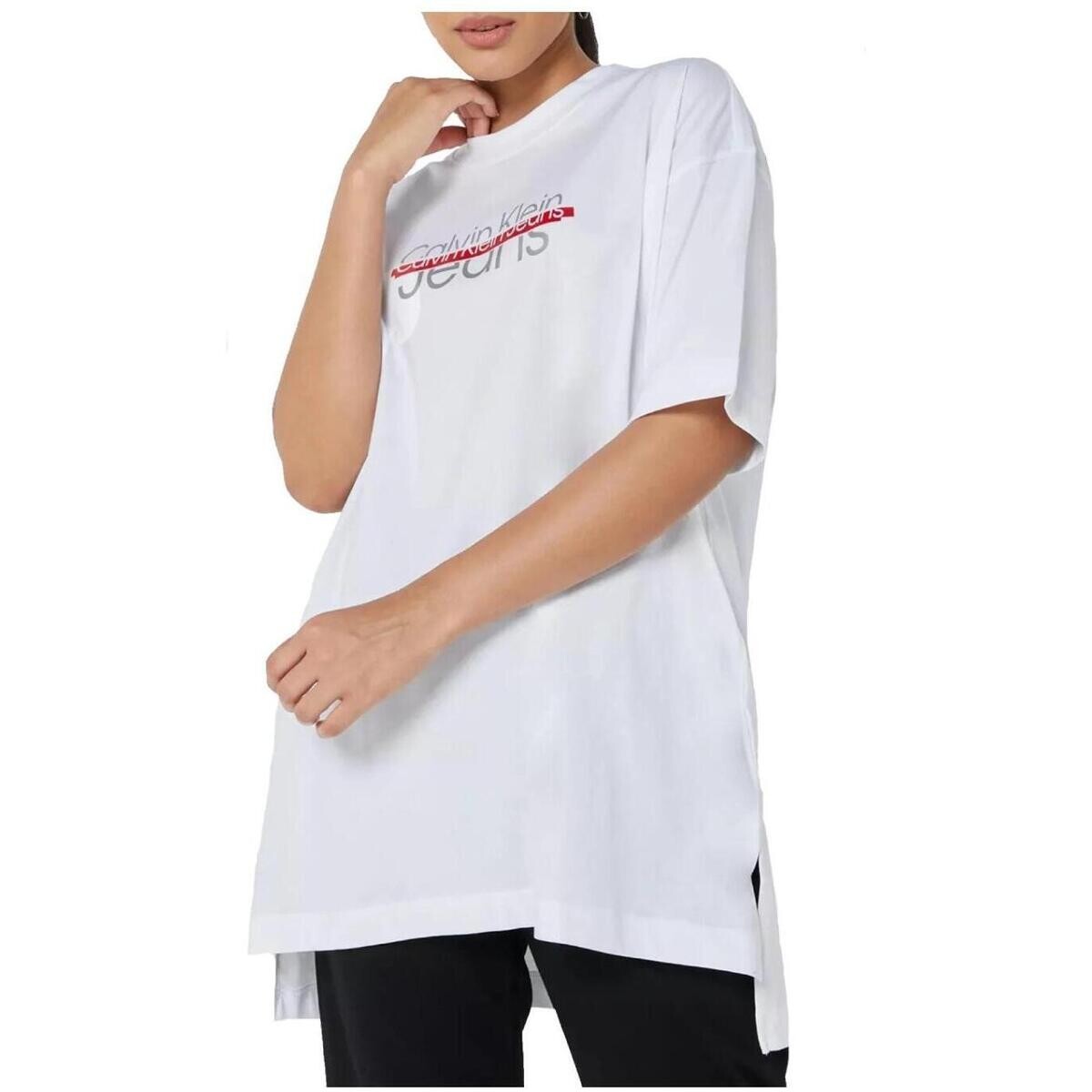 Calvin Klein Jeans  J20J220513 YAF  Bílá