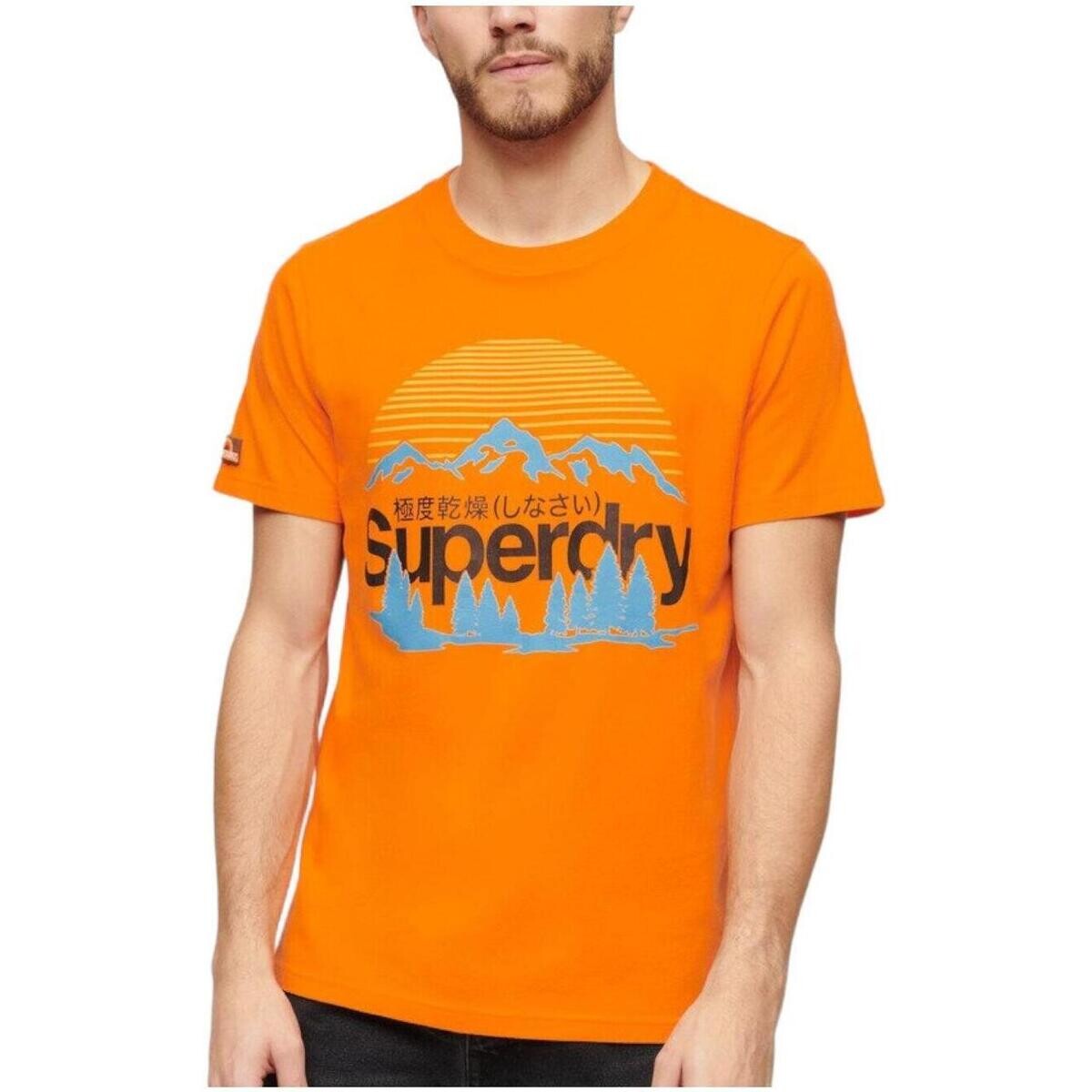 Superdry  M1011911A  Oranžová