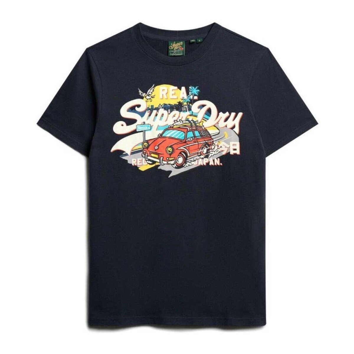 Superdry  M1011916A  Modrá