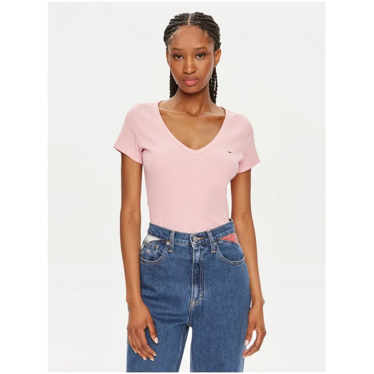 Tommy Jeans  DW0DW17385  Růžová