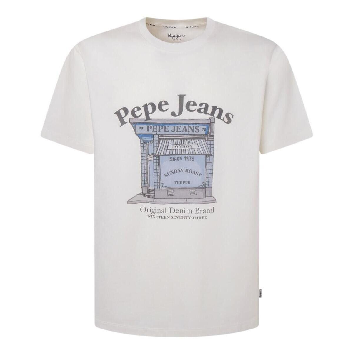 Pepe jeans  PM509638 803  Bílá