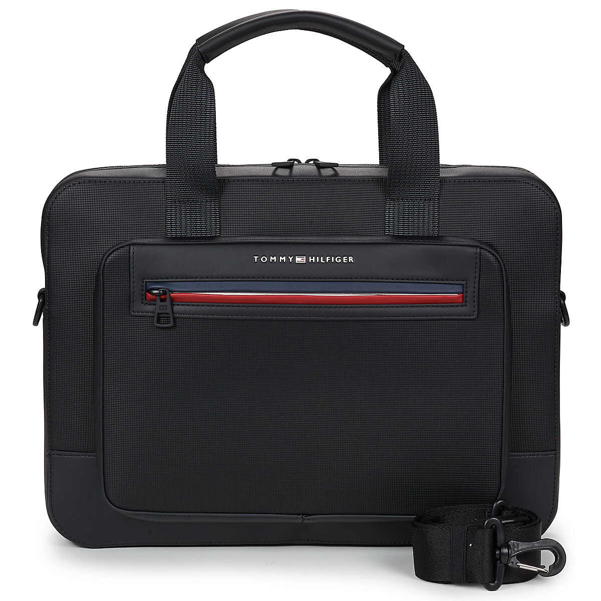 Tommy Hilfiger  TH FOUNDATION COMPUTER BAG  Černá