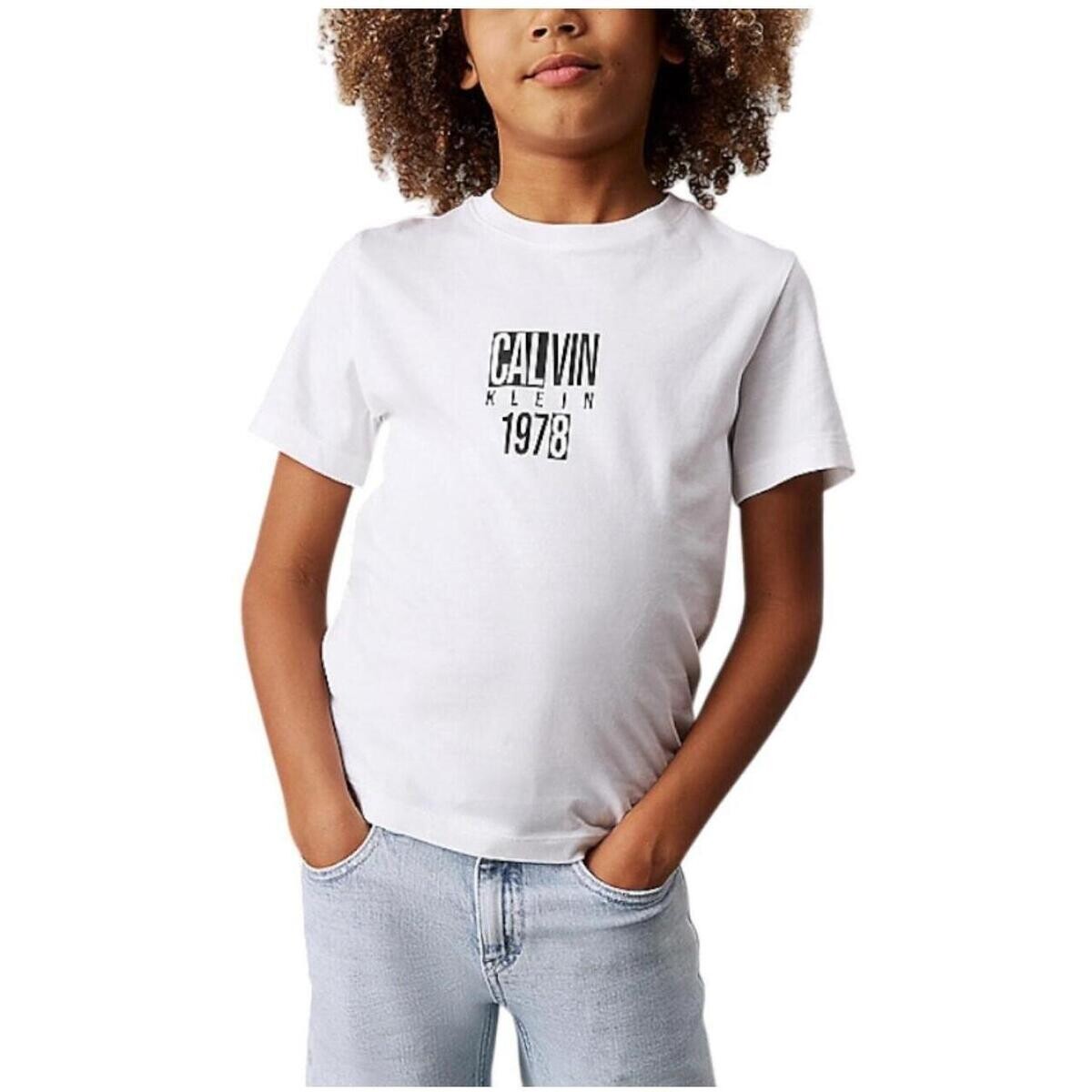 Calvin Klein Jeans  IB0IB02456YAF  Bílá