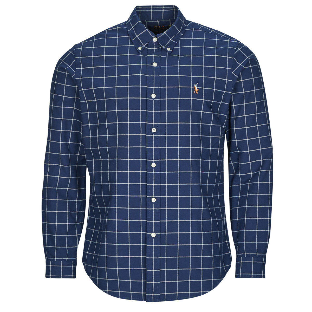 Polo Ralph Lauren  CHEMISE COUPE DROITE EN OXFORD  Tmavě modrá