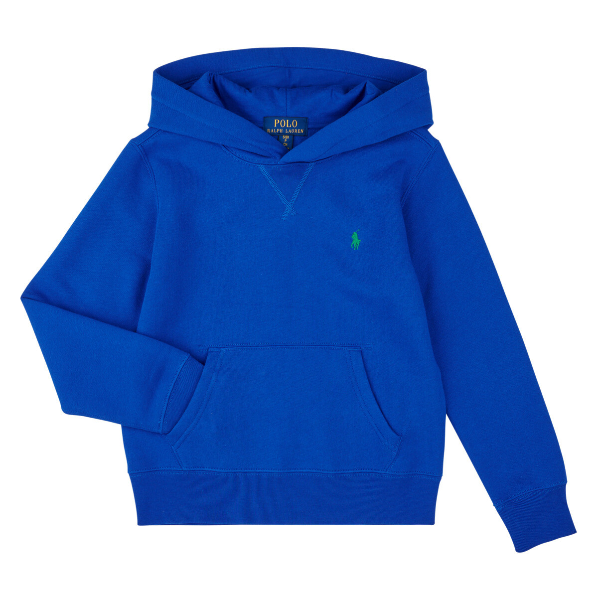 Polo Ralph Lauren  LS PO HOOD-TOPS-KNIT  Modrá