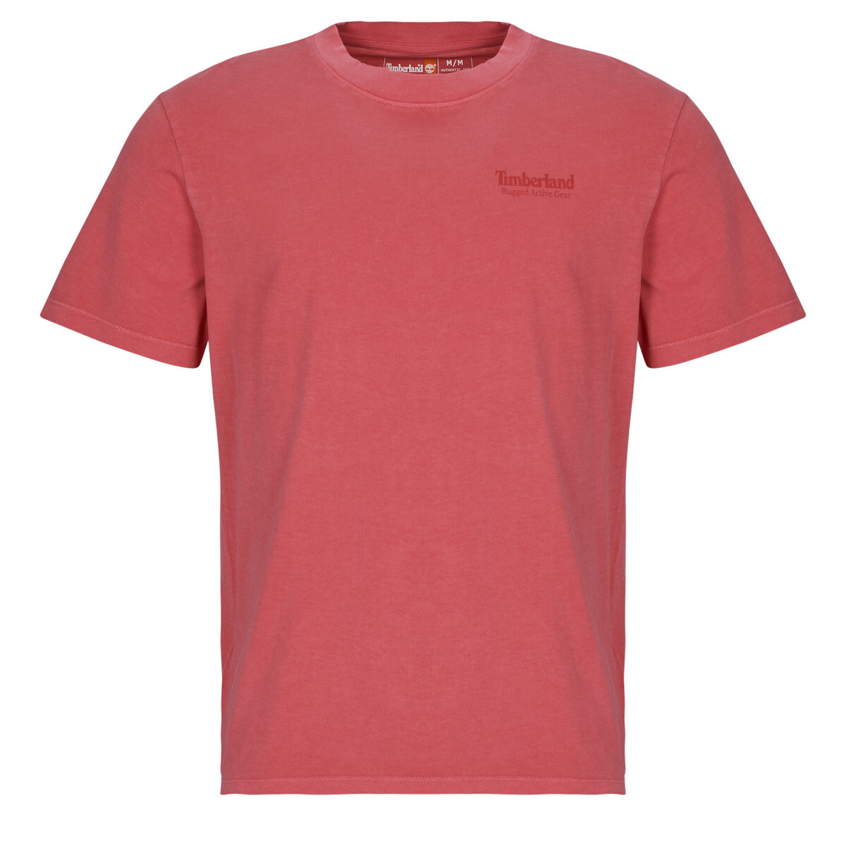 Timberland  RUGGED ACTIVE GEAR BACK GRAPHIC TEE  Červená