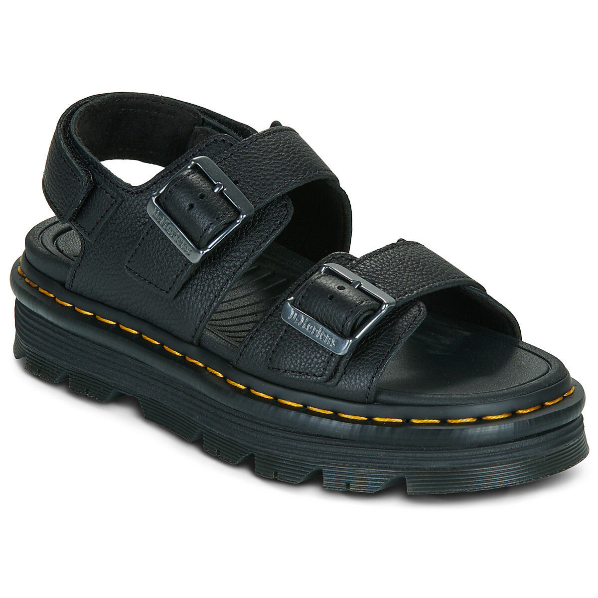Dr. Martens  ZebZag Sandal Black Pisa  Černá