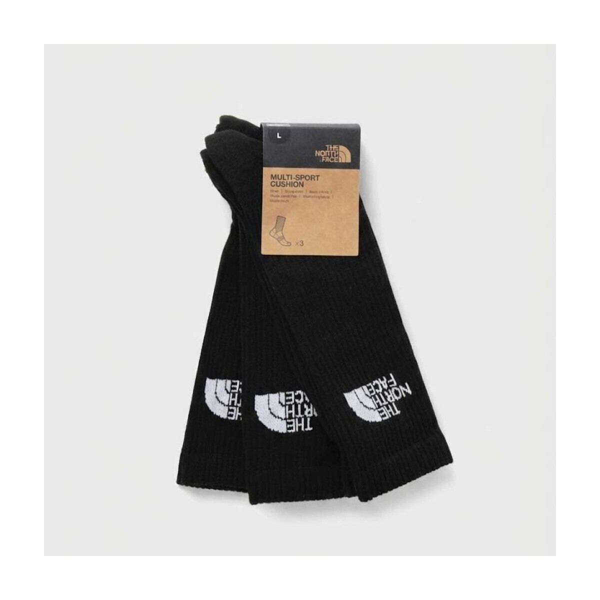 The North Face  MLSPRT SOCK CSH CREW 3  Černá