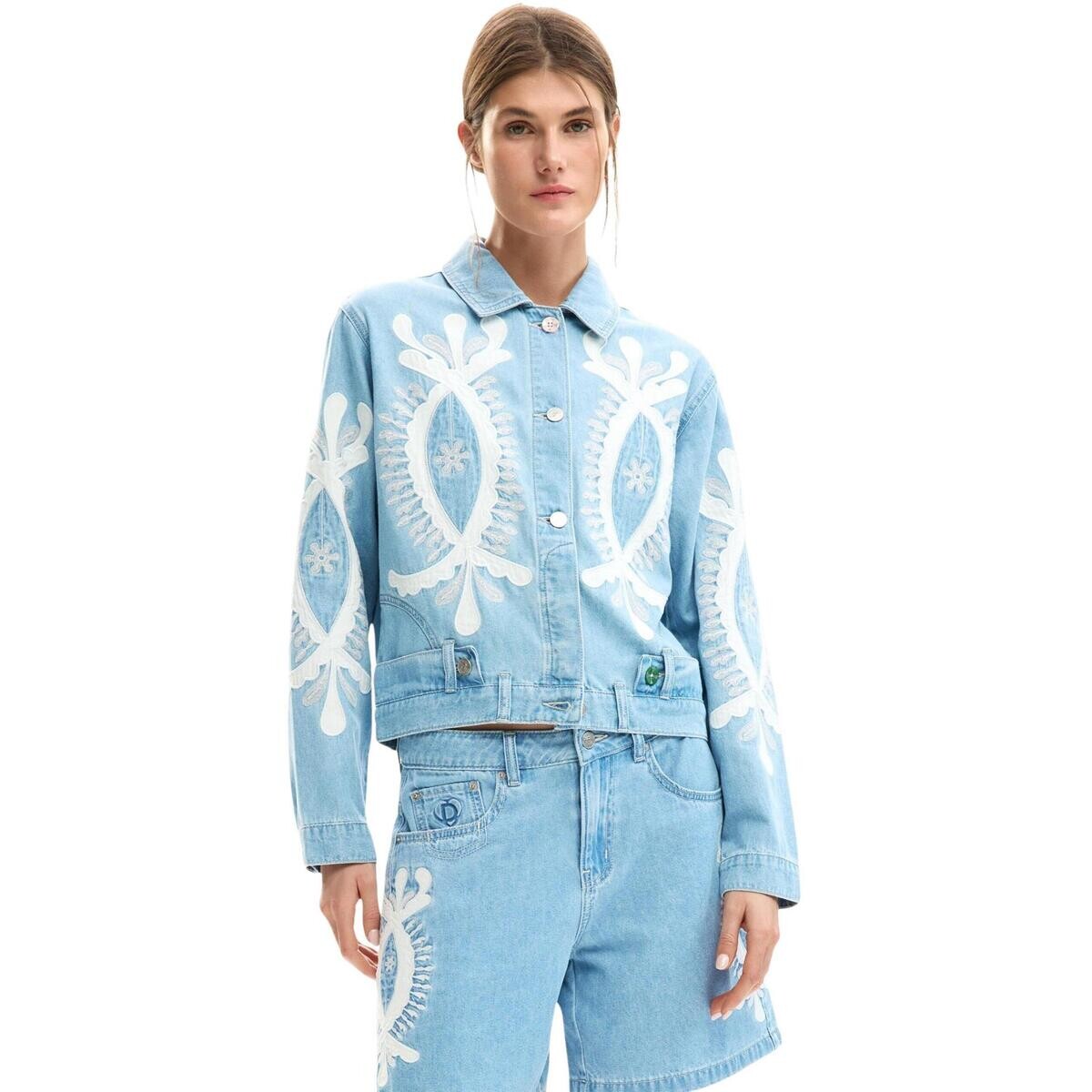 Desigual  CHAQ_BORDER 26SWED04  Modrá