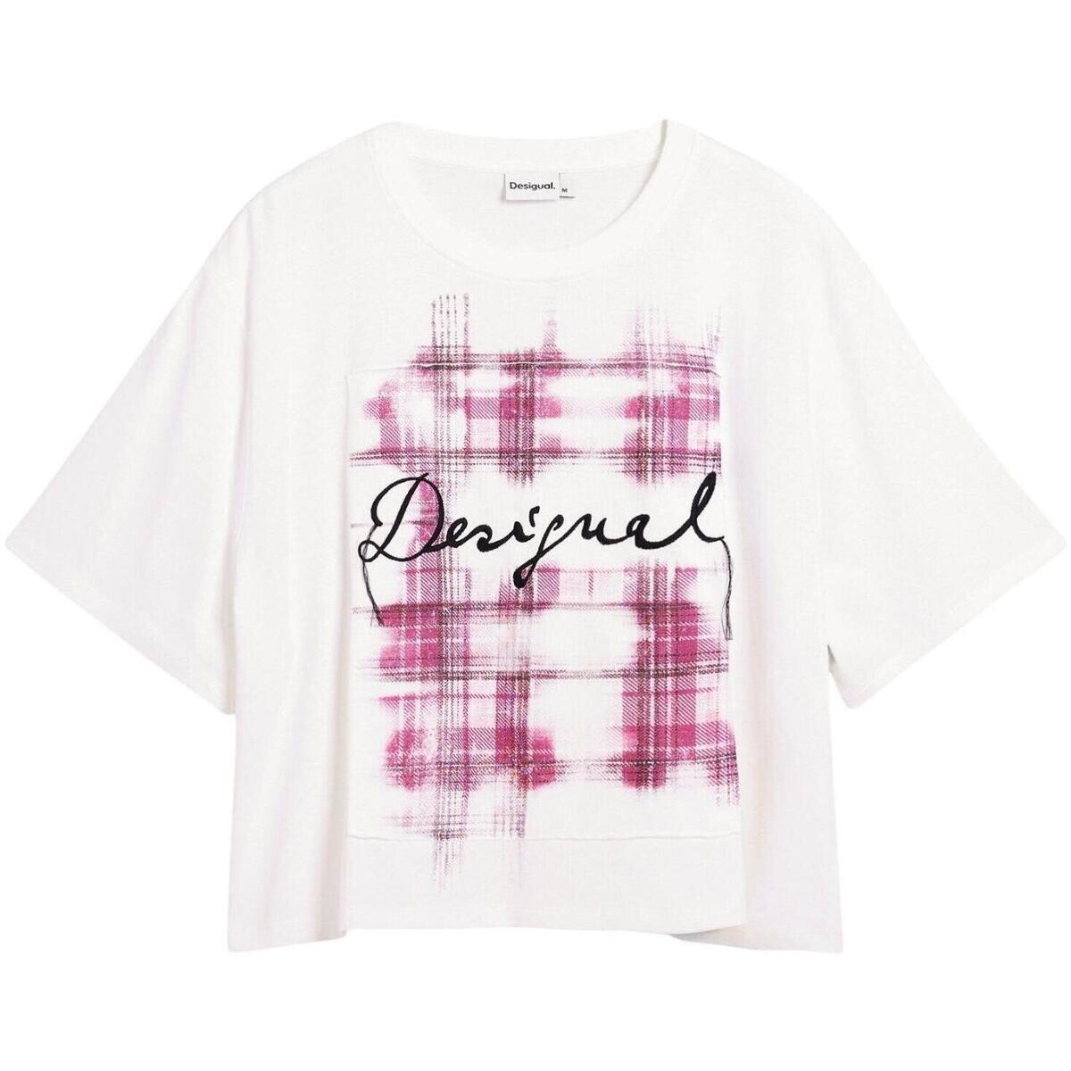 Desigual  TS_CRACOVIA 26SWTK16  Bílá