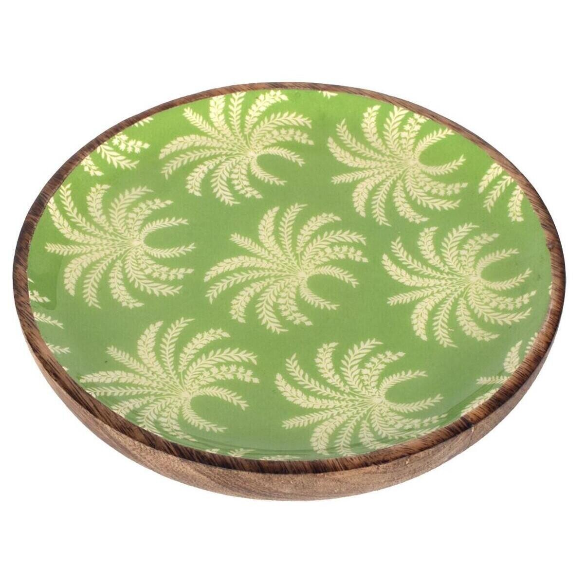 Signes Grimalt  Palmový Talíř S  Zelená