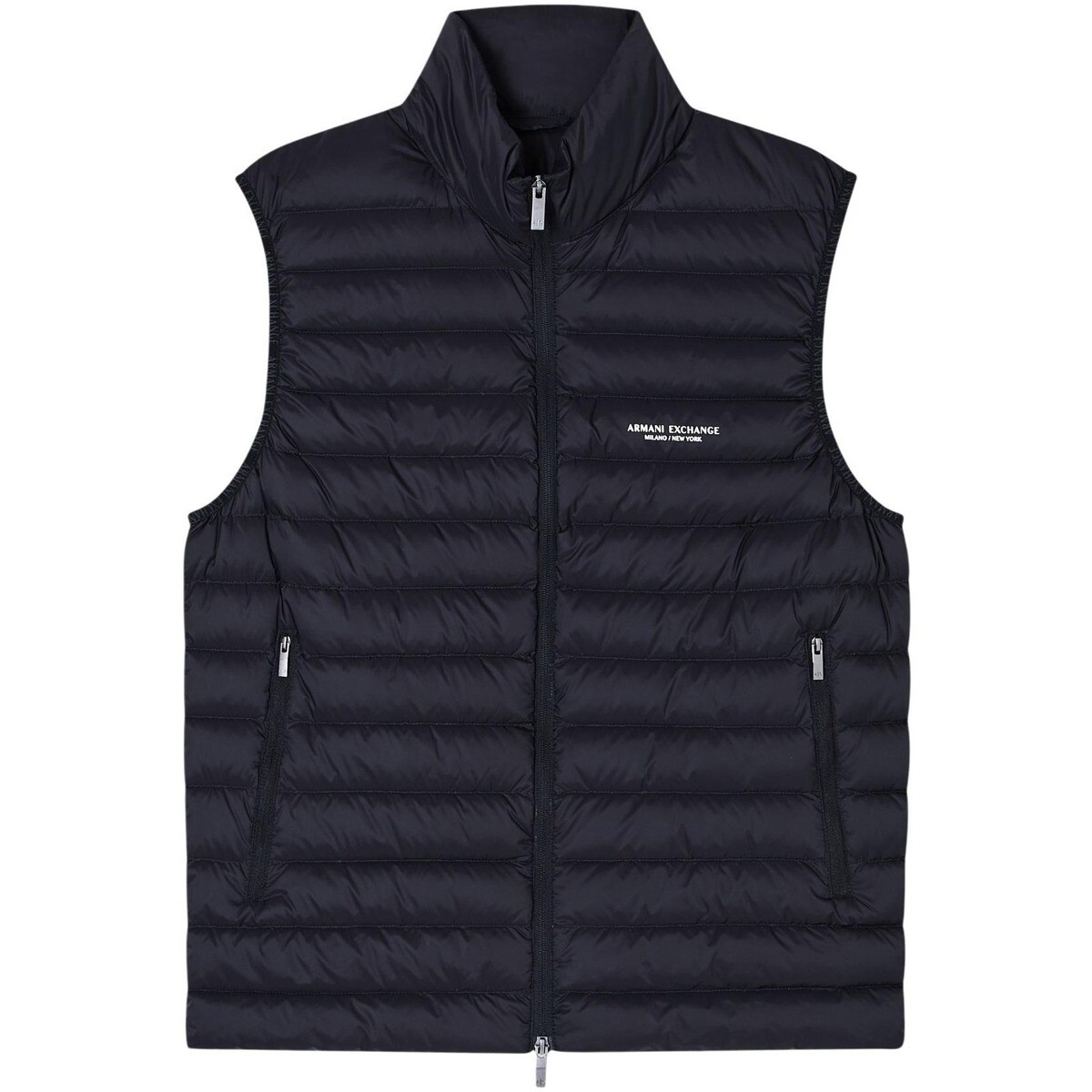 EAX  DOWN WAISTCOAT XM001576 AF16927  Černá