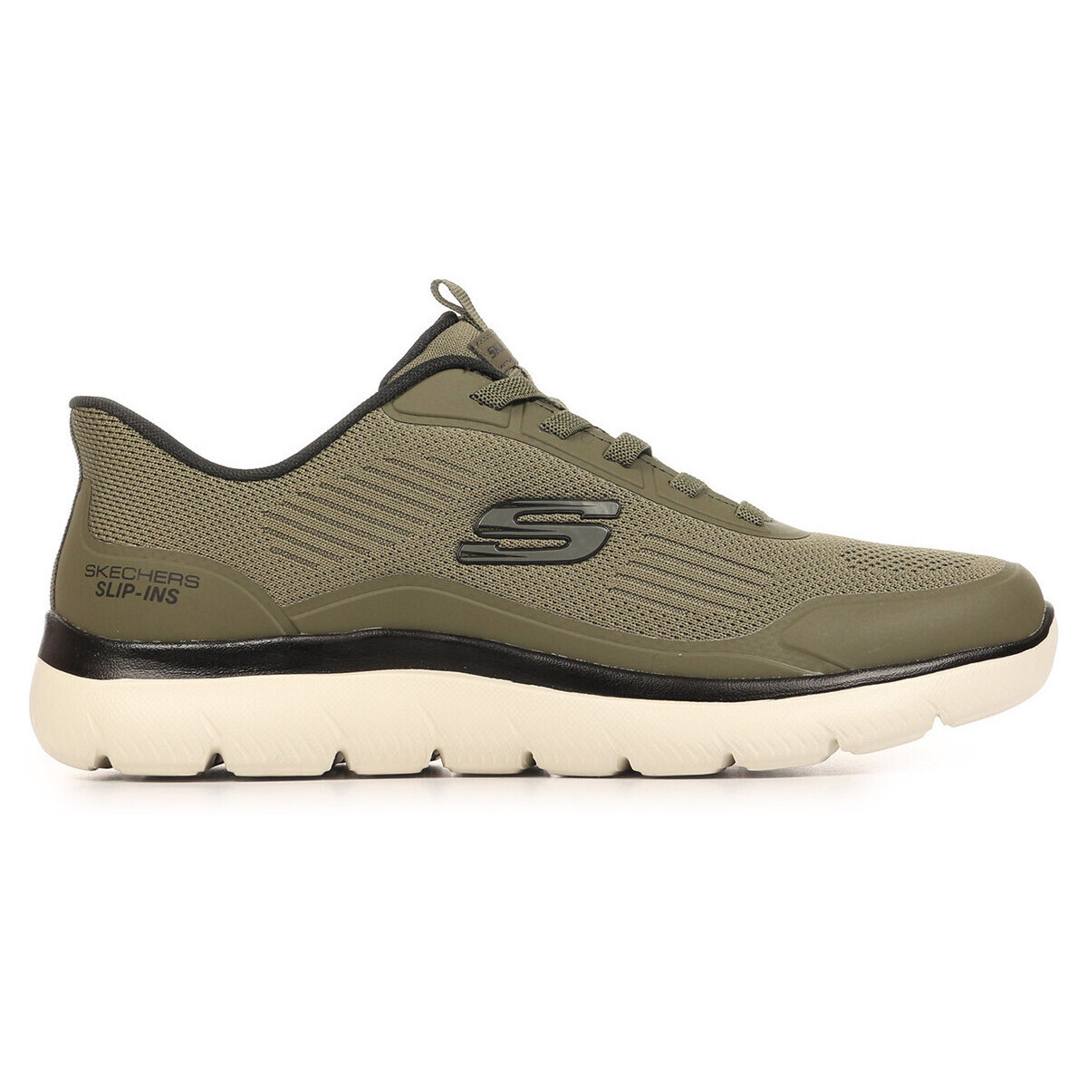Skechers  Summits Leyter Engineered Knit Slip Ins  Zelená
