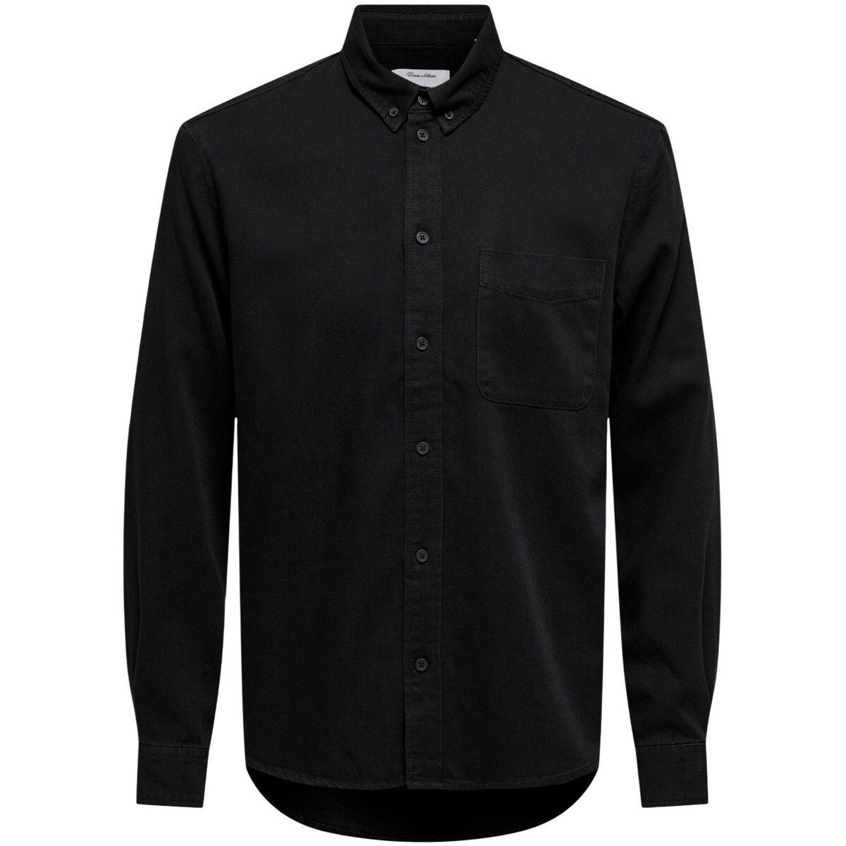 Only & Sons   Onsorson Regular Yfm Dnm Shirt Noos 22036600  Černá