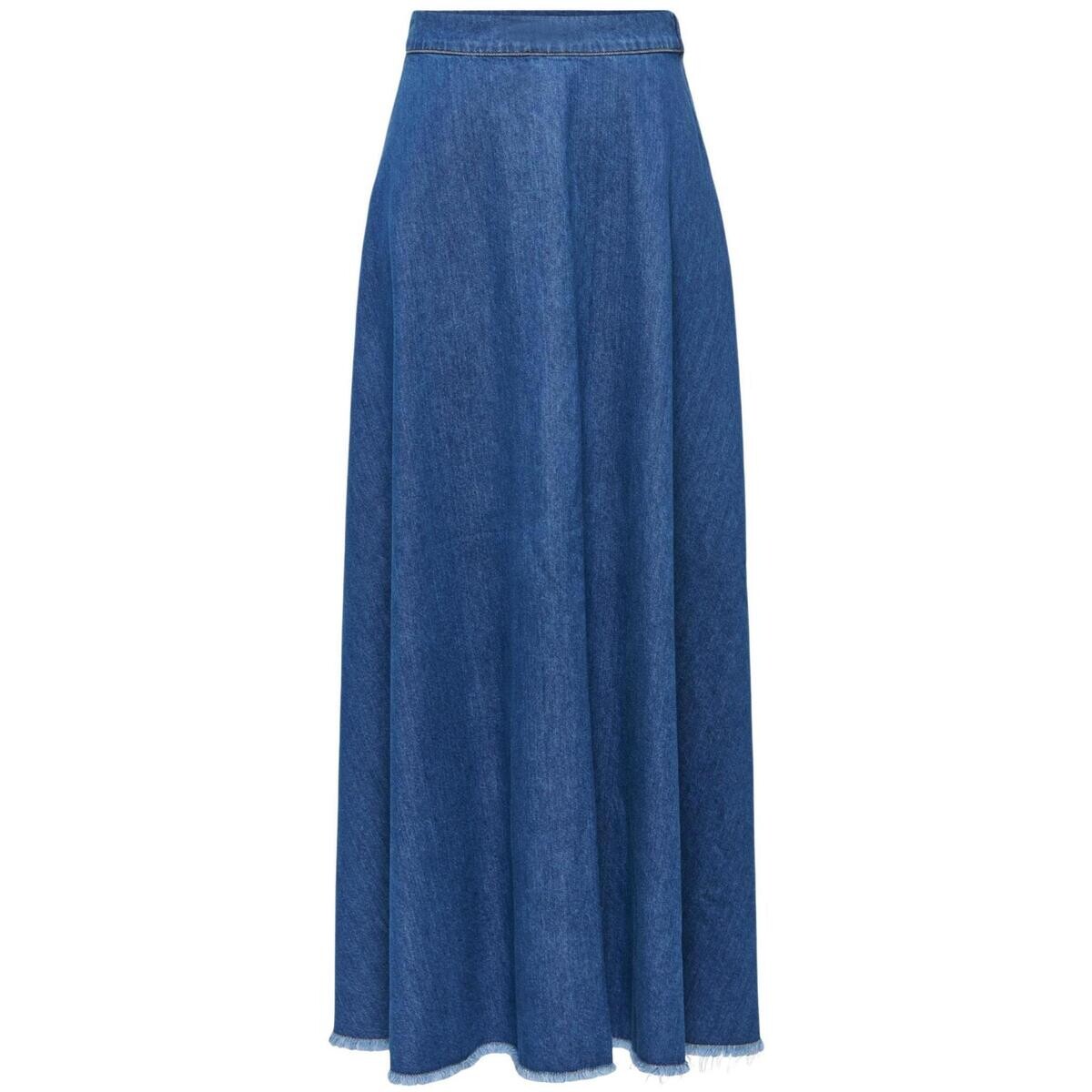 Only  Onlmone Flowy Maxi Dnm Skirt Gua Sud 15366210  Modrá