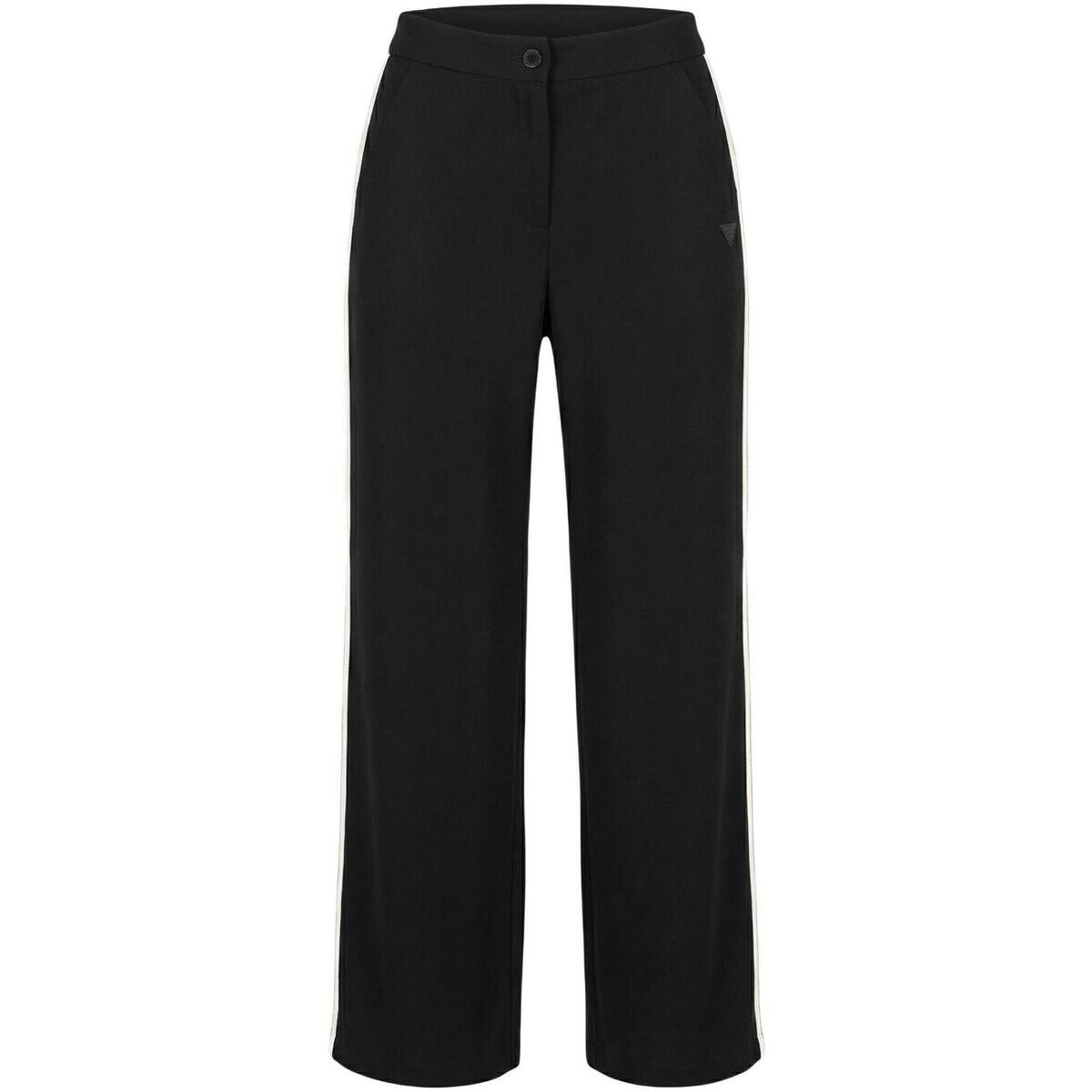 Guess  CIRCE STRAIGHT LEG PANT - V6GB05 K3097  Černá