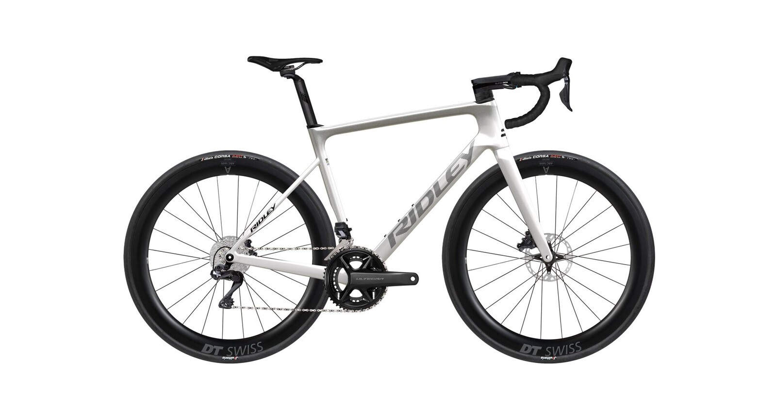 Ridley Falcn Shimano Ultegra Di2 - Pearl White / Silver / Black Velikost: M