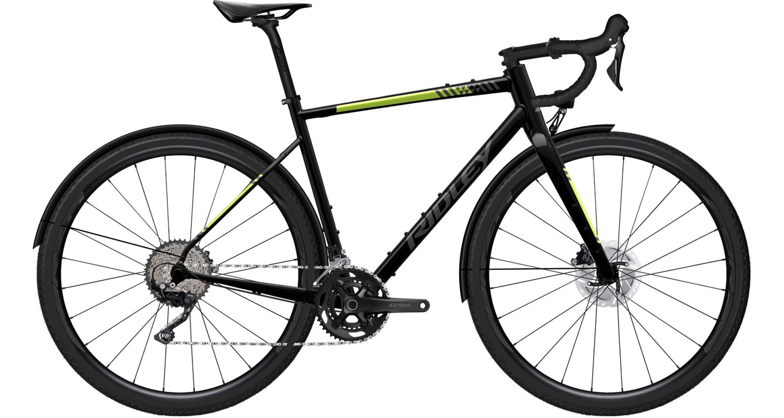 Ridley Kanzo Adventure Alu EQ Shimano GRX400 - Black Velikost: XXS