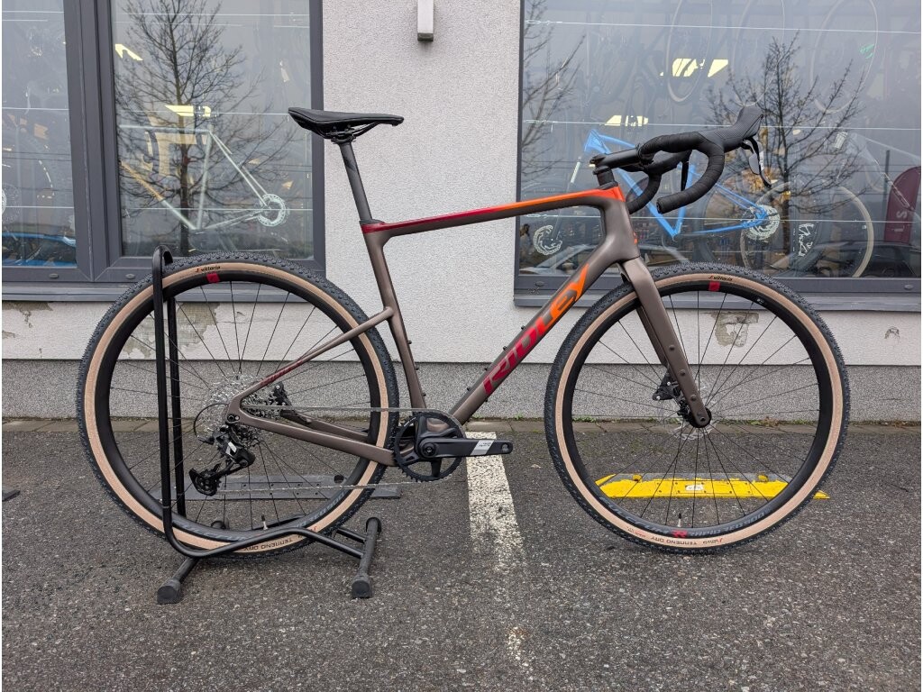 Ridley Kanzo Adventure - Dark brown metallic/orange/bordeaux red Velikost: M