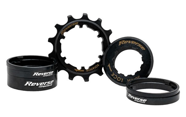 Single speed sada Reverse Microspline Single speed kit 13T - Černá