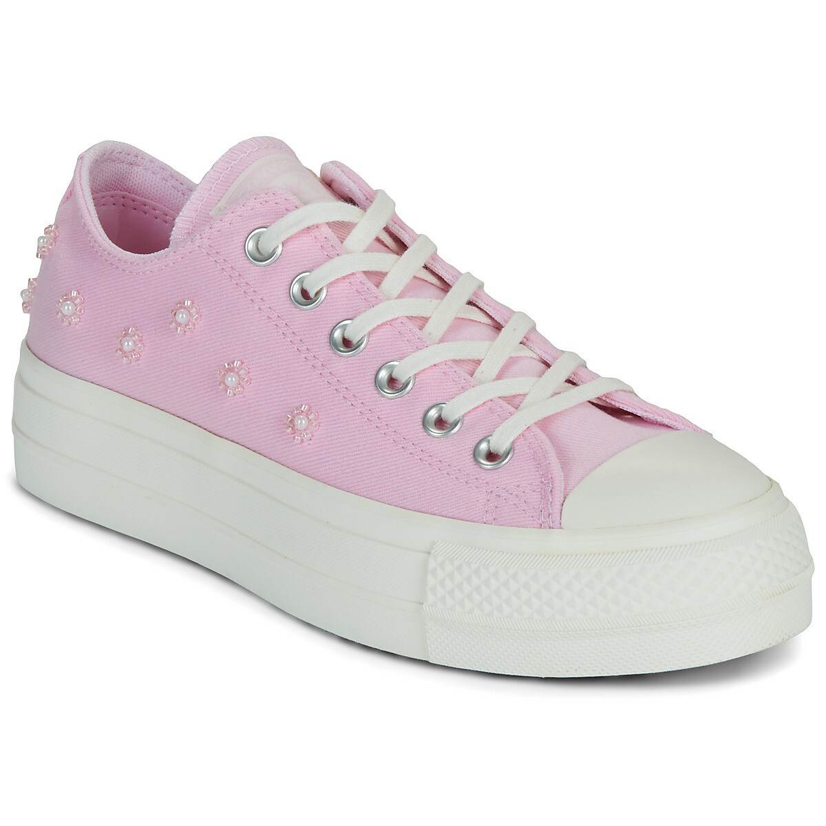 Converse  CHUCK TAYLOR ALL STAR LIFT PLATFORM BEADS  Růžová