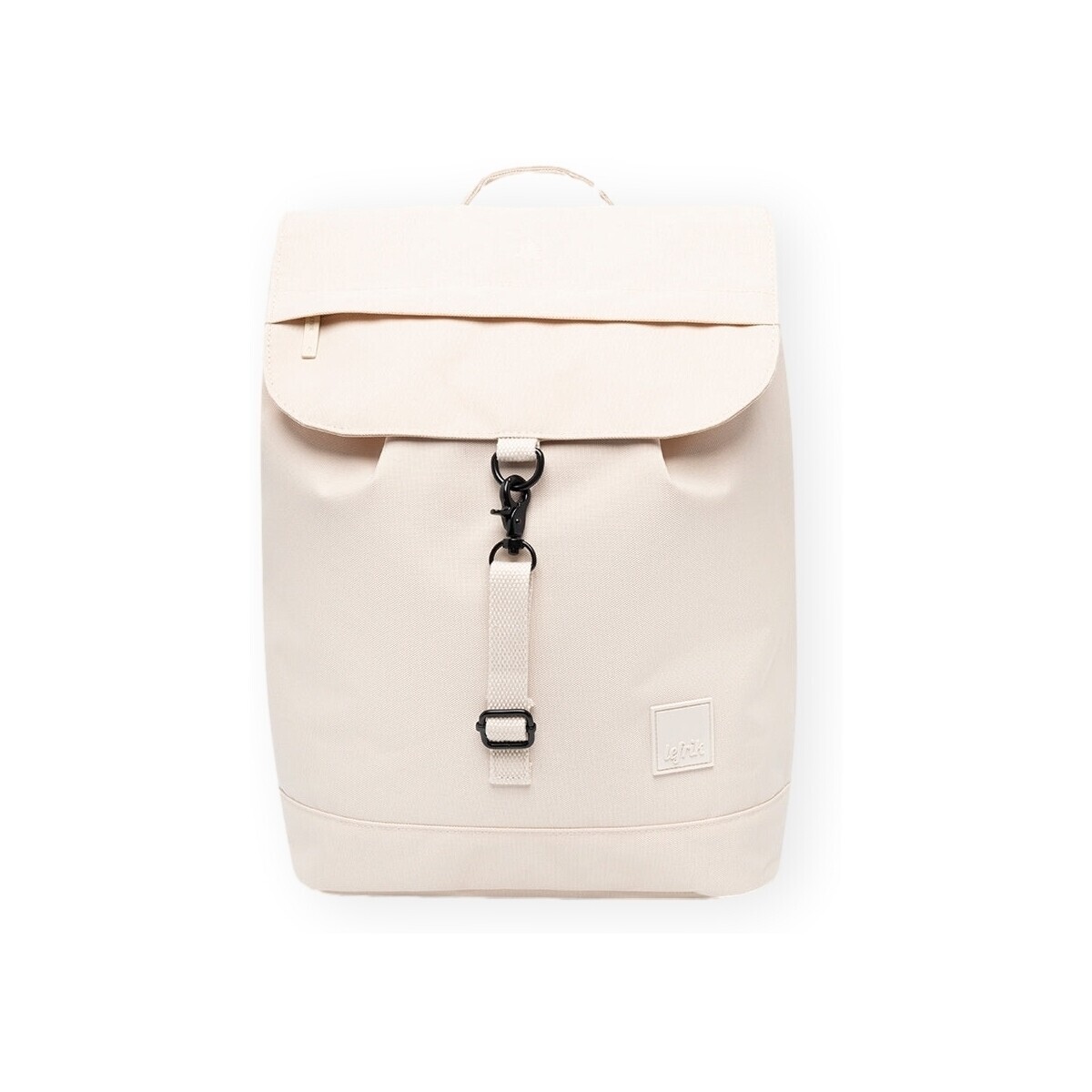 Lefrik  Kaut Backpack - Ecru Stripes  Bílá