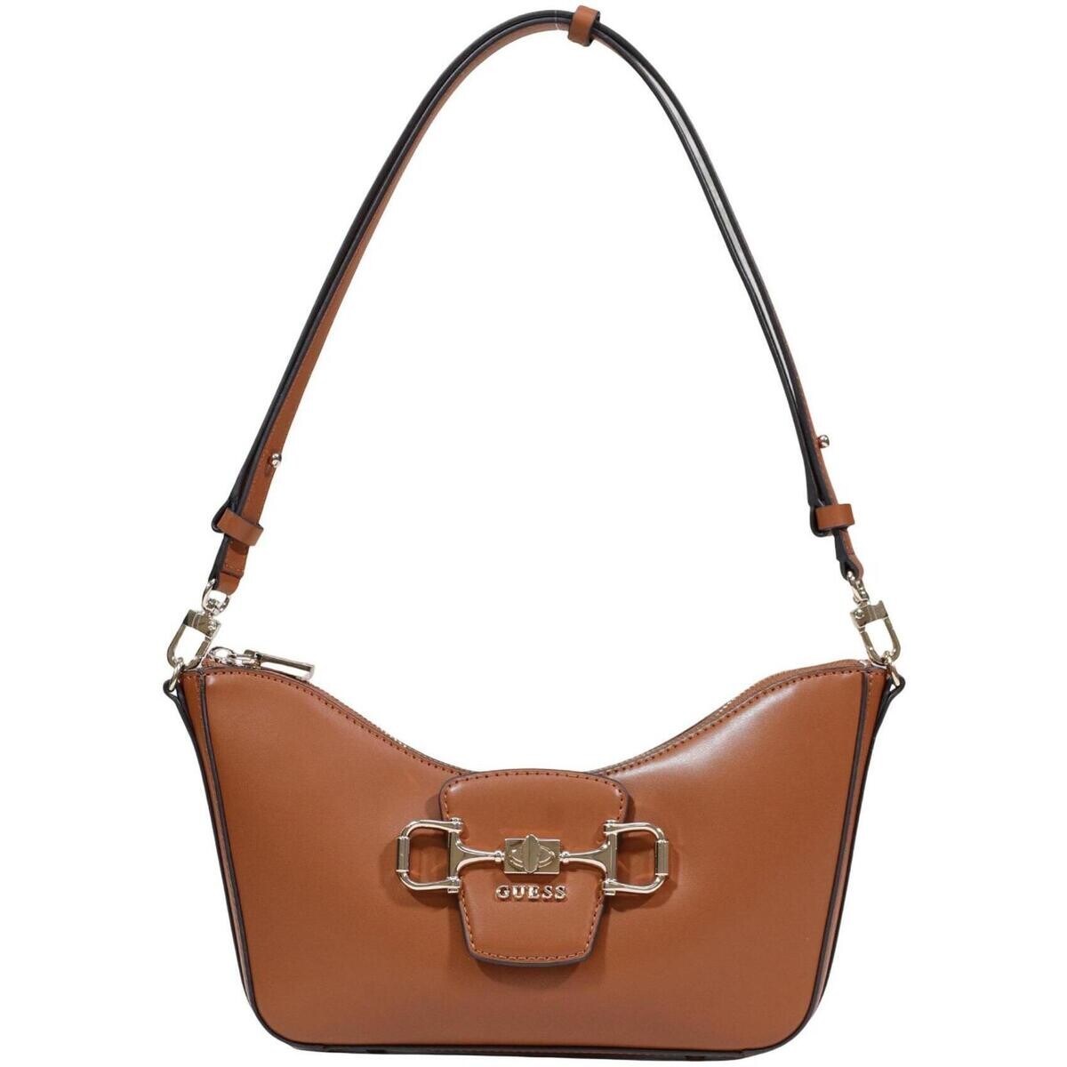 Guess  JANIE CONVERTIBLE SHOULDER BAG HWVG99 10180  Hnědá