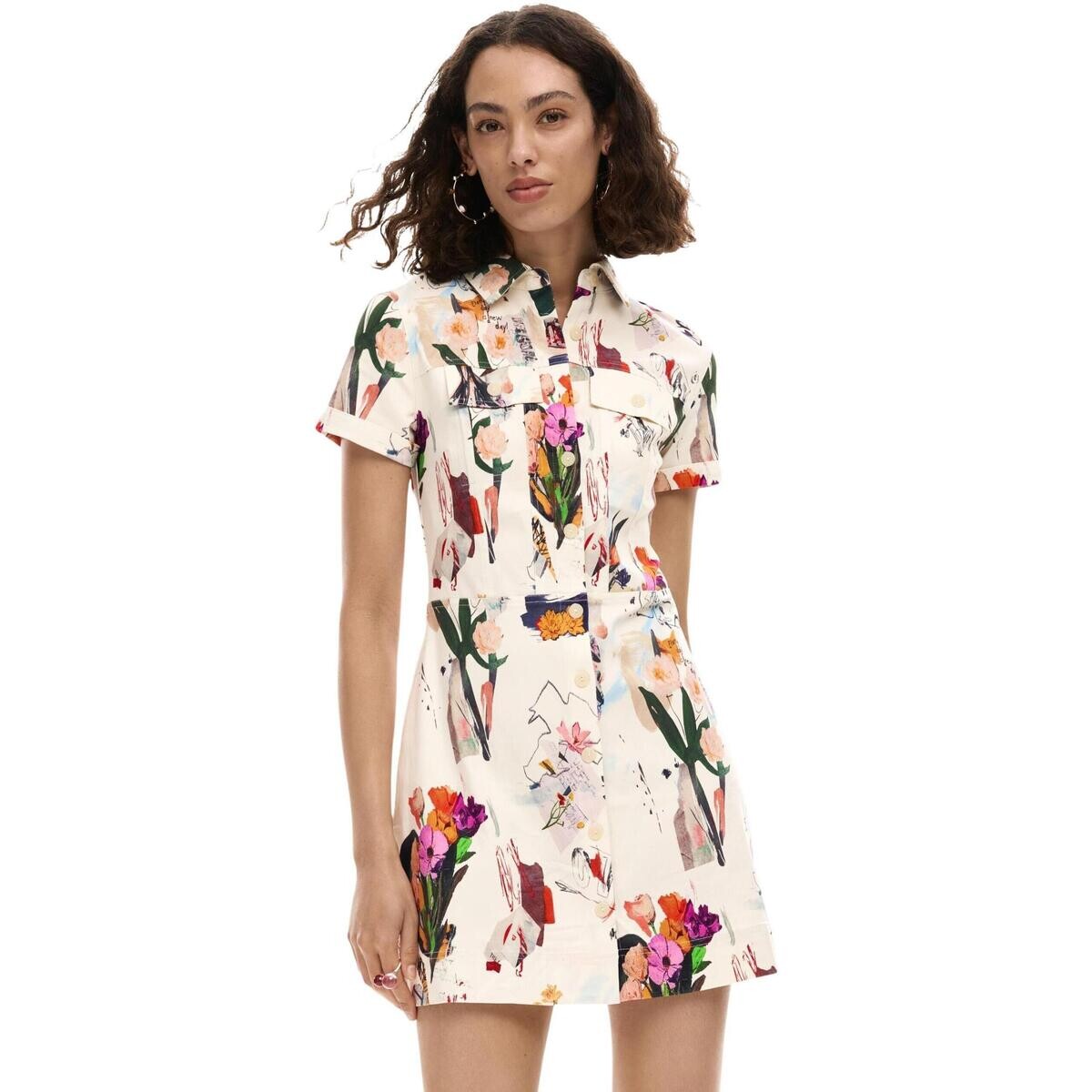 Desigual  VEST_FINI 26SWVW48  Béžová