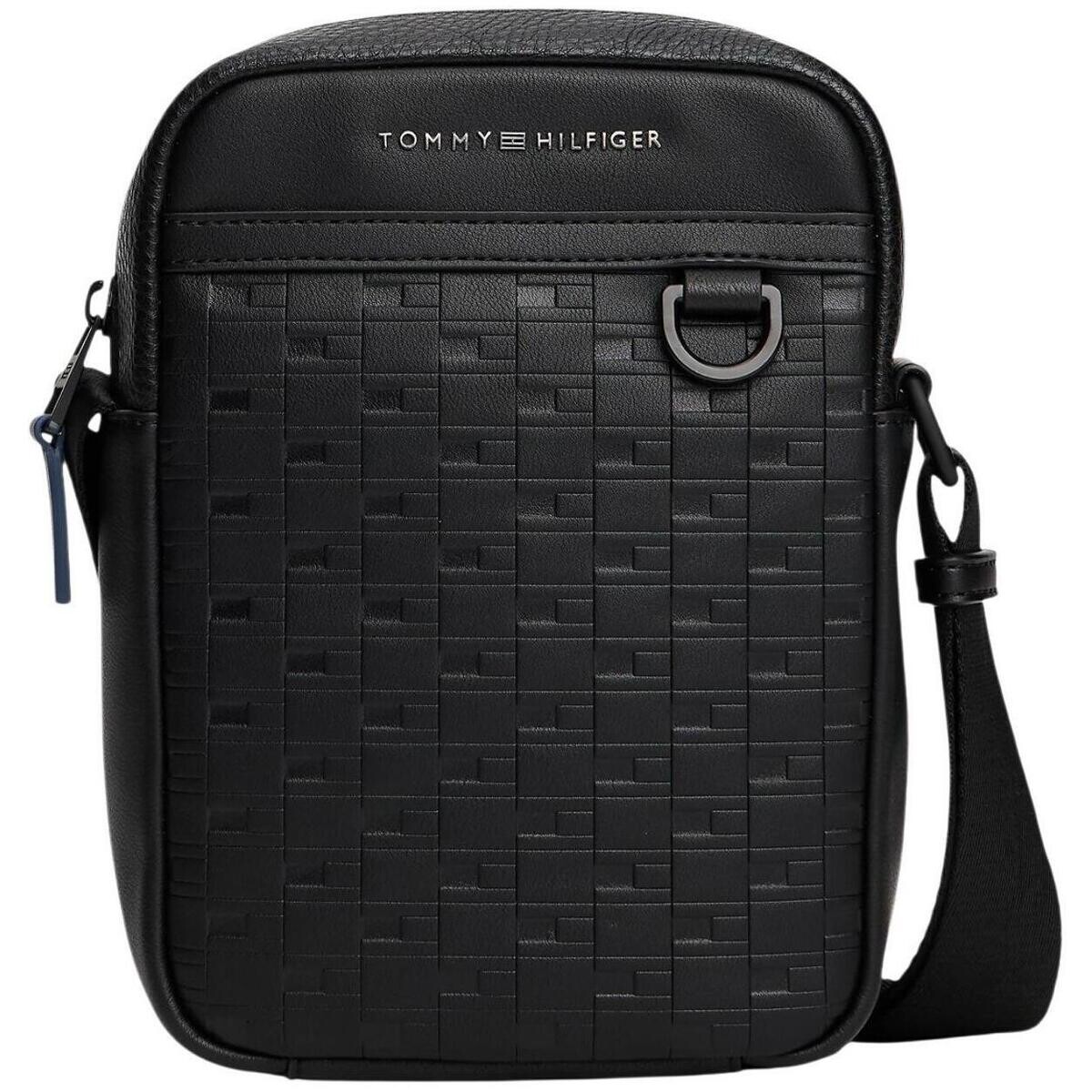 Tommy Hilfiger  TH MODERN MINI REPORTER AM0AM14019  Černá