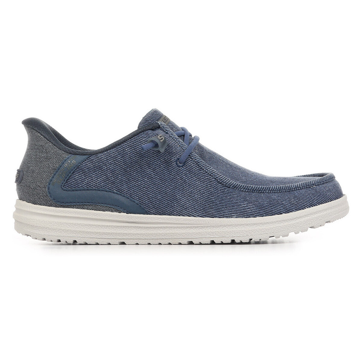 Skechers  Melson Moc Toe Bungee Lace Slip Ins  Šedá