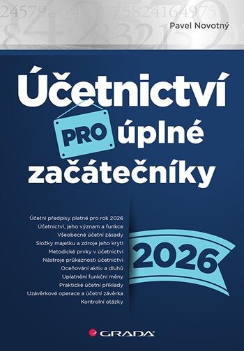 E-kniha: Účetnictví pro úplné začátečníky 2026 od Novotný Pavel