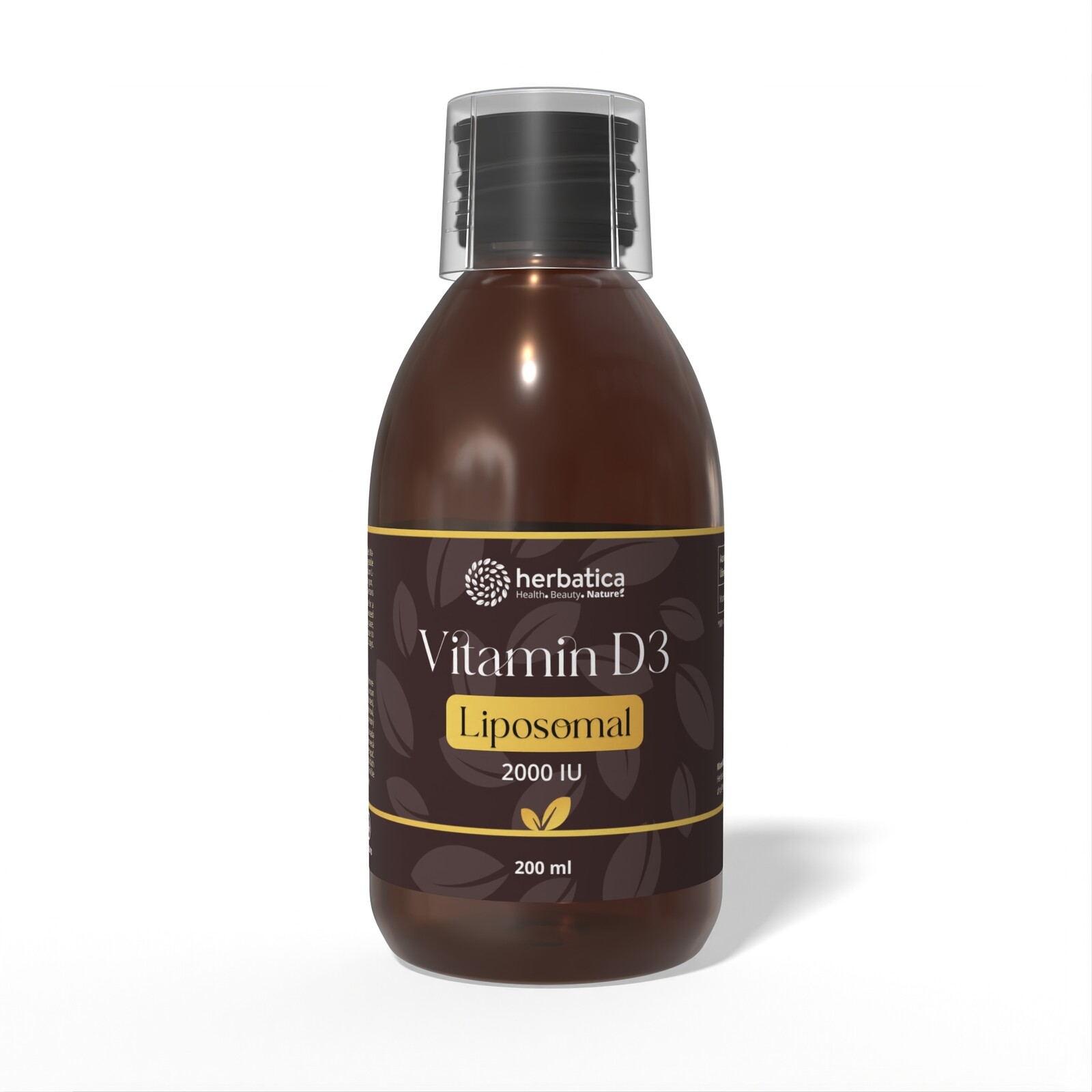 Lipozomální vitamín D3 2000 IU – 200 ml – Herbatica