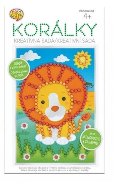 Argus Kreativní tvoření - obrázek z korálků - Lev - 1912-0002