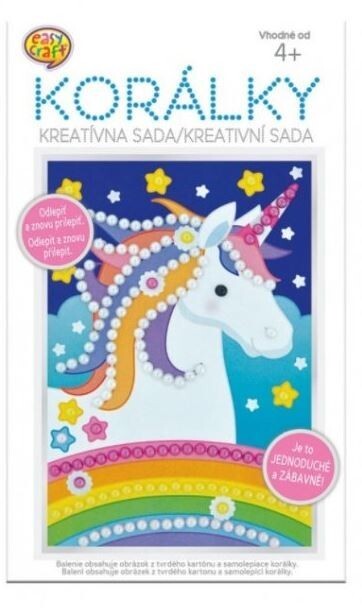 Argus Kreativní tvoření - obrázek z korálků - Jednorožec - 1912-0003