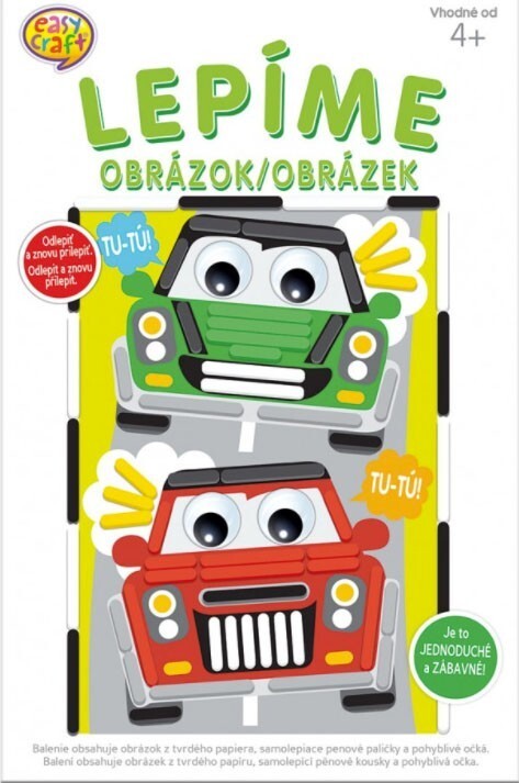 Argus Kreativní tvoření - Lepíme obrázek - Auta - 1913-0002