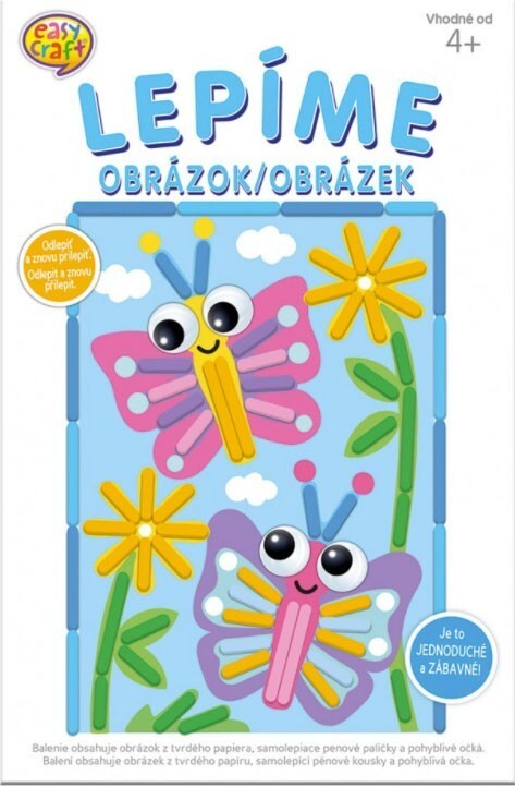 Argus Kreativní tvoření - Lepíme obrázek - motýl - 1913-0003