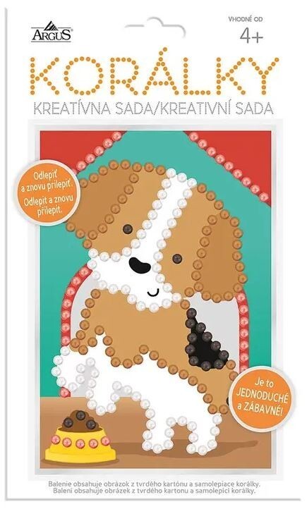 Argus Kreativní tvoření - obrázek z korálků - Pejsek - 1912-0008
